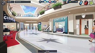 My stepmom kisses me in the fitting room and gets hot - summertime saga