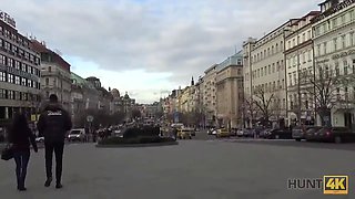 Hunt4k. money switches the mood of stellar girl so she