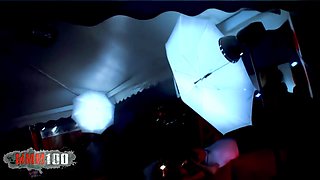 Besançon erotic salon 2007 show number 1 by Alycia Lopez with Alicia Dark - MMM100