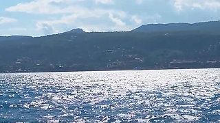 Blonde Sirens of the Sea: Shalina Devine and Candee Licious Fucked Hard on a Yatch