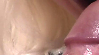 Real Homemade Sex with a Girl Who Loves Epic Pegging Cumshots!