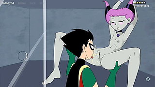 Teen Titans Hentai: Jinx Gets Pissed in Alien Action - 18Titans Episode 6