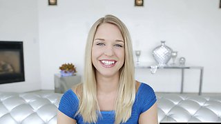 Blonde Lacey Johnson gets fucked by bbc in missionary position