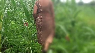 Sukumni's Big Natural Tits Bhabhi Gets Doggy Style in Open Field by Brother-in-Law