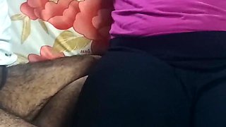Married Women Enjoying Hard Licking in Sofa