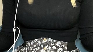 Amateur Blonde Teen Plays Solo with Toy Webcam Porn