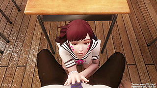 SCHOOLGIRL DVA - OVERWATCH (PORN COMPILATION)