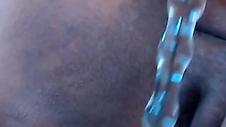 Moaning Pounding My Fat Pussy with Vibrator