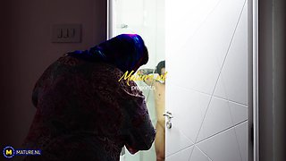 Big Tits, Hairy And Bbw 54 Year Old Edina Gets Her Horny Way With Her Younger Exchange Student