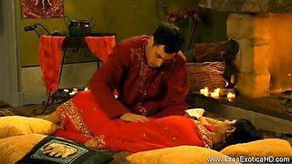 Harmonious courtesan at instruction trailer