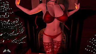 Hatsune Miku Christmas Striptease VR Hentai - Big Tits 3D Sex Animation VirtualHeaven