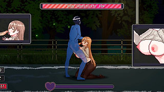 Young Big Breasted Woman Store Clerk All Intimate Night Time Sex Scenes - Hentai Pixel Game