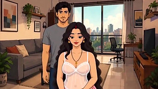 Desi Padosan Bhabhi Ki Chudai - Software Engineer Ne Bhari Pyas Animated