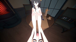 Honkai Star Rail - Ruan Mei Rides Caelus Cock Hard Until Mutual Orgasm - 3D Hentai Animations