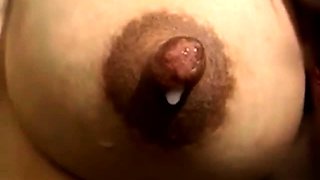 Asian lactation: swollen tits + big nipples = stream of milk