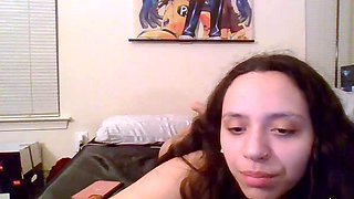 Hottest brunette solo webcam masturbation 2