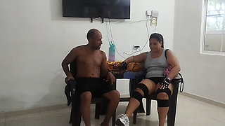 Stepdaughter Tired of the Gym and Her Stepdad Ends up Giving Her a Big Fuck in Her Delicious Pussy