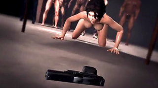 3d lara gets gangbang by unknown 3d guys