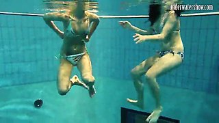 Incredibly sexy and perfect teens underwater
