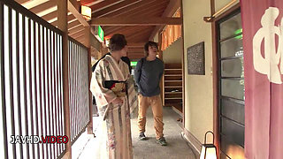 Outdoor Threesome Bliss: Aoi Mizuno's Erotic Blowjob Adventure