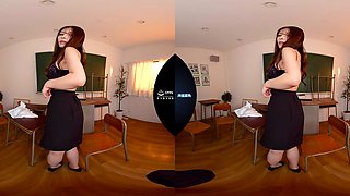 Japanese delivers sensual classroom POV in high quality