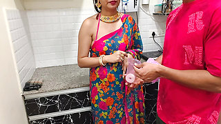 Stepson Ask Her Stepmom Female Condom Tutorial and Pussy Creampie and Hot Cumshot