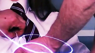 Naughty College Girl Candice Fucks Her Teacher and Eats Cum From A Condom