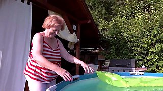 OnlyTaboo - Grandma Eva Grandma Outdoor Anal Fucked