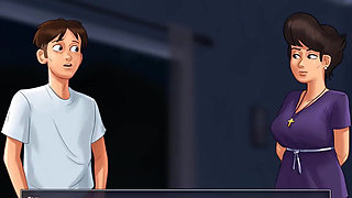 Summertime saga: stepmom seduces her stepson ep 181,182,183