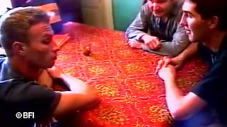 A Gang Of Masked Touching A Poor Housewife
