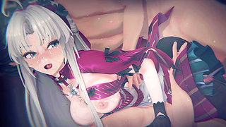 =Wuthering Waves= Carlotta's "MAFIA SCANDAL": Anal, Bound Heiress, POV Sandwich DP & Double (4K)