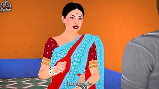 Hot Indian Bhabhi Gangbang - Milkman & Landlord Fuck Desi Aunty Hard