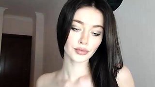 Brunette Solo Webcam Masturbation