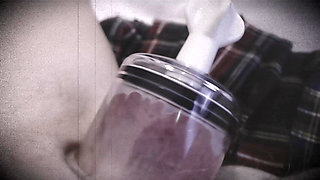 Blindfold, Black Wax, Vaginal Pump & Use