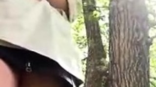 Blonde Amateur Finger Fucked Outdoors In Public