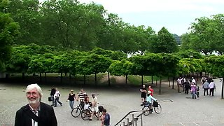 Outdoor undressed Public