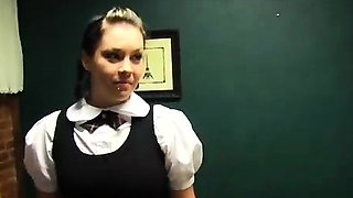 Kinky amateur lesbian spanking party