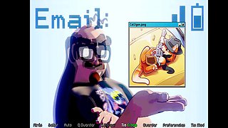 Eye contact in steamy anime hentai scene by Oficina Del Prince Of Porn