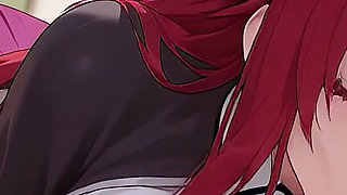 Issei Skips Class with Rias Gremory to Fuck in a Empty Classroom! High School Dxd Hentai Uncensored POV