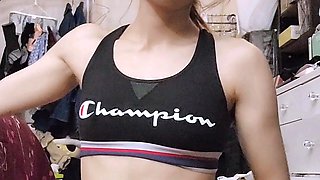 Small titted babe Monica Sweet in