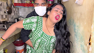 Hot Devar Bhabhi Kitchen Encounter Full Night Passion