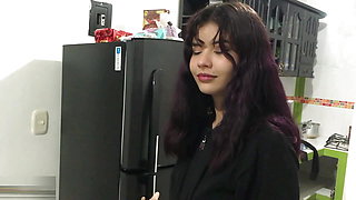 Juicy blowjob! Throbbing cock, Very sensual looks - Porn in English