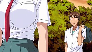 Uncensored Hentai First Love - Busty Virgin Schoolgirl gets deflowered