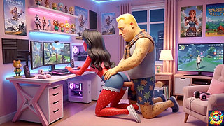 Gamer Room Late Night Romance - AI Hentai ASMR