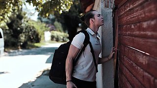 Alluring Veronica Leal and Tommy Gold's stops time action