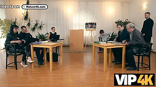 Vip4k. contempt and schlong in court
