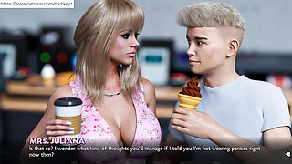 Timestamp lost love - Veronika fucks Monica with a big dildo - Juli and Johannes keep on fucking