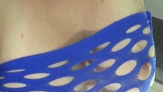 Big boobs milf masturbates with her dildo