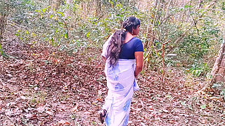 Indian Stepmom and Stepson Hardcore Fucking in Jungle