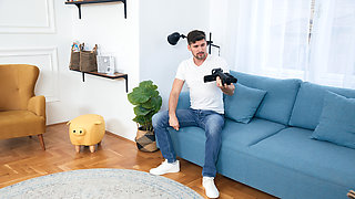 Skinny teen with a tight pussy in a great HD video